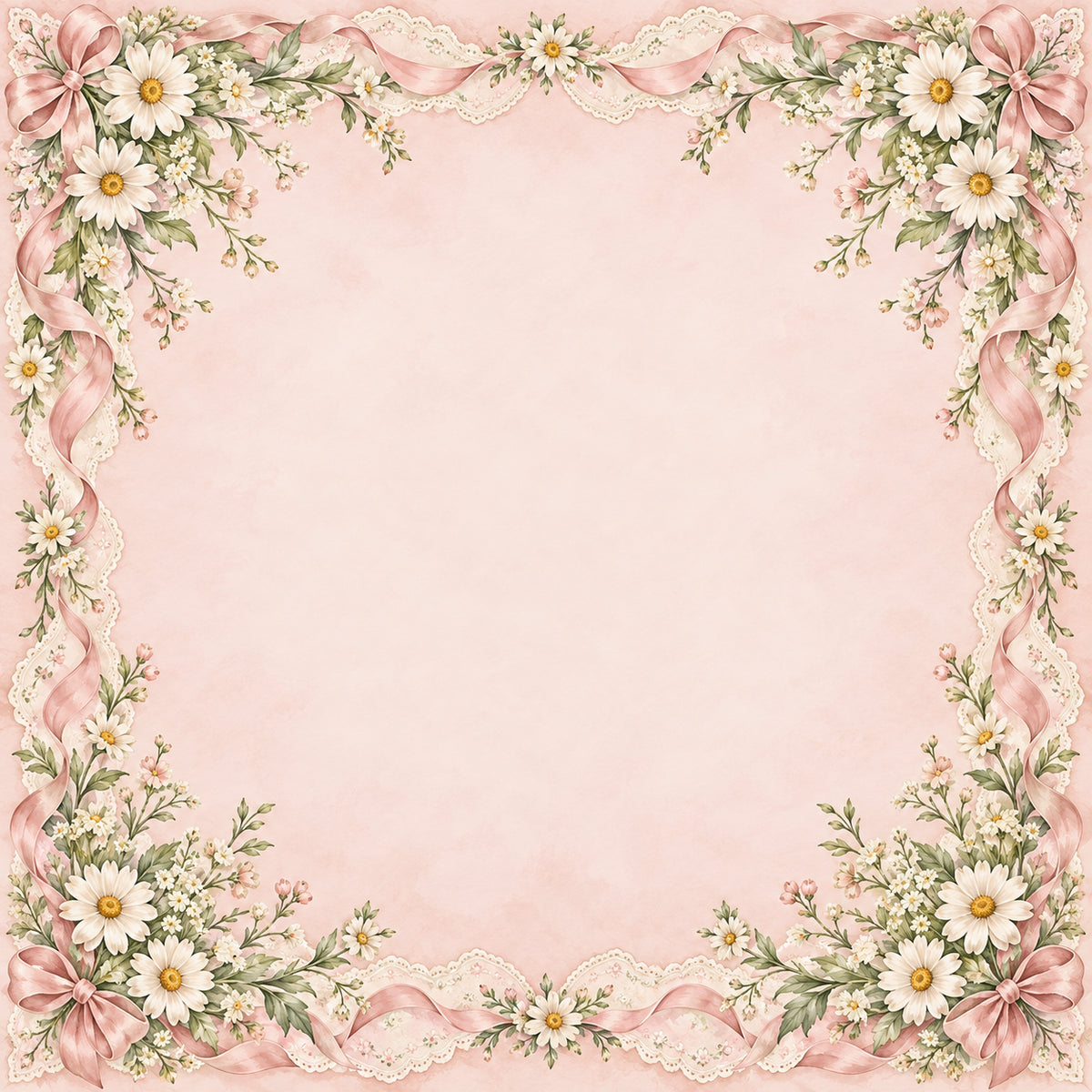 Daisy Ribbon Social