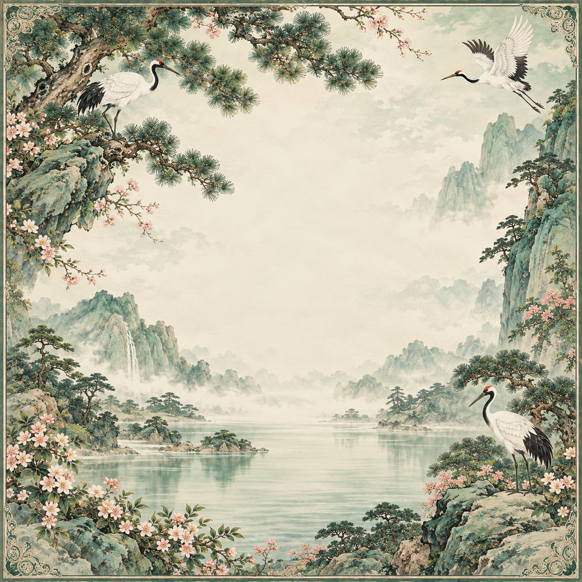 Jade Crane Garden